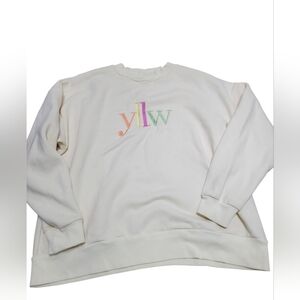 Yllw The Label Sweatshirt with Colorful Embroidery